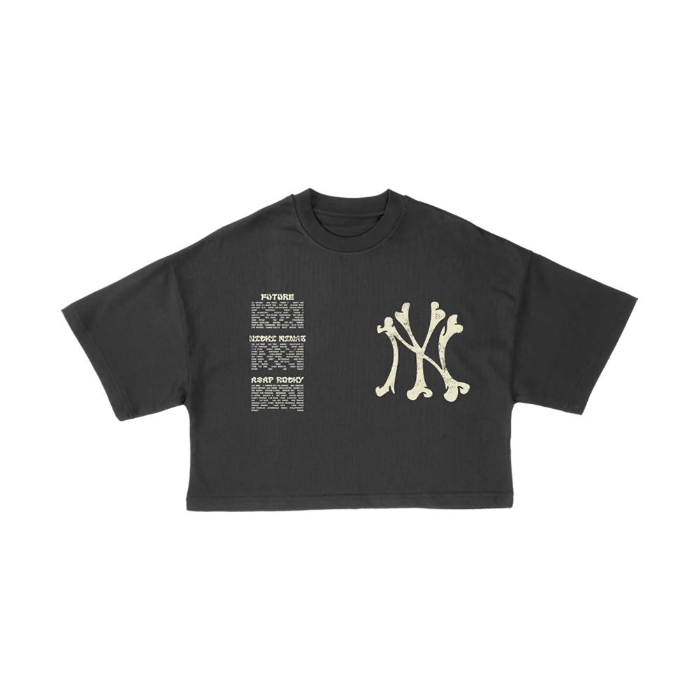 Bones Vintage Heavyweight Cropped Tee NYC 2022