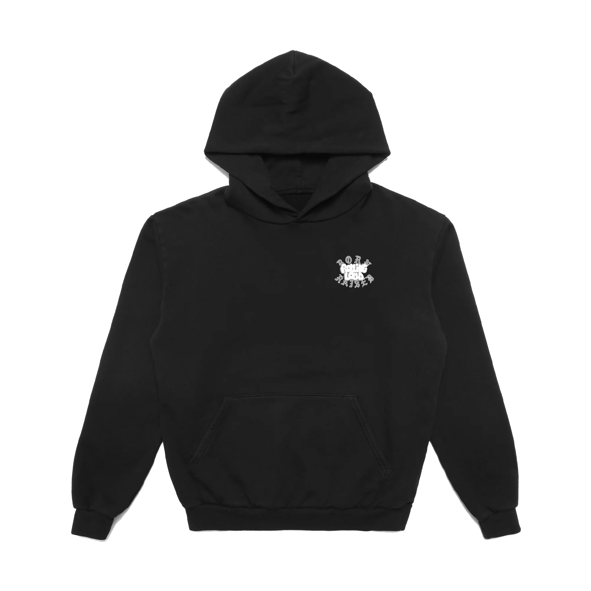 BR X RL Cloud Rocker Hoodie Black - Image 2