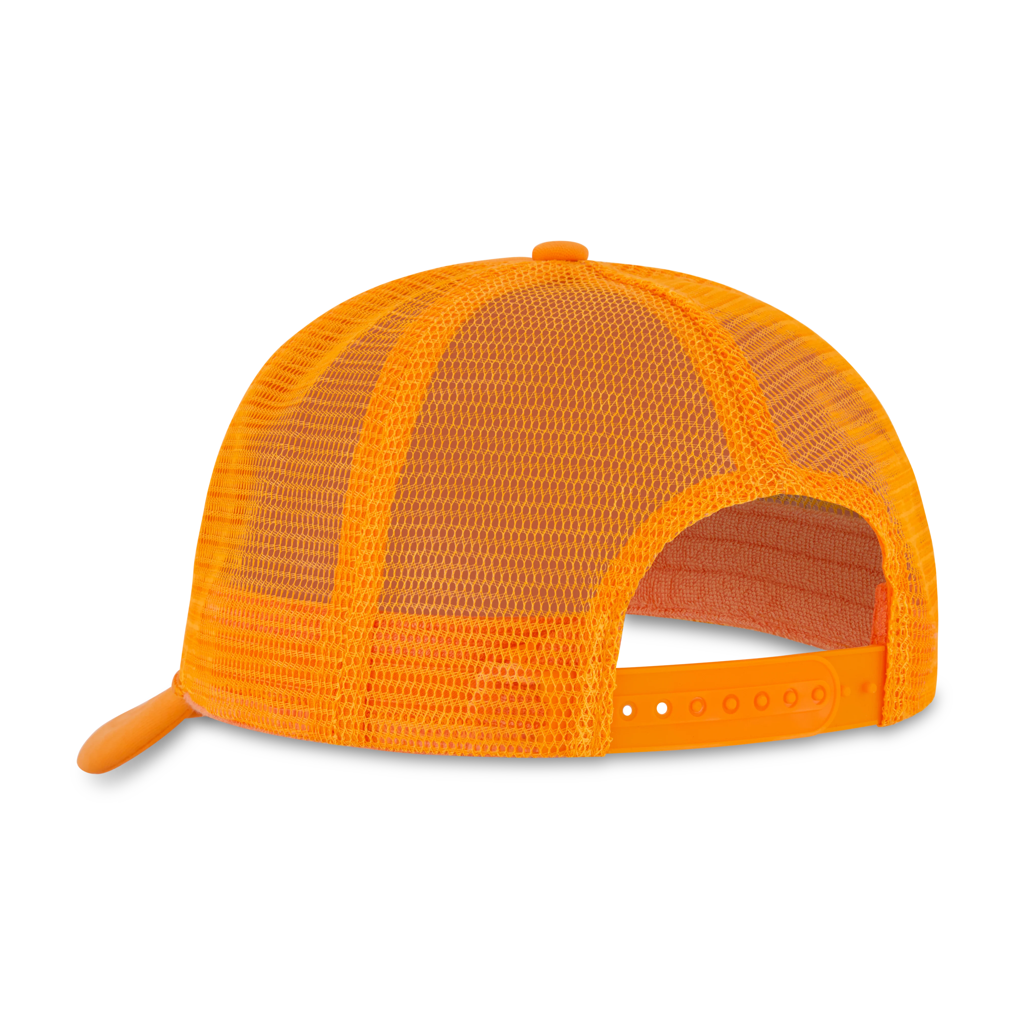 Chenille World Tour Orange Trucker Hat - Image 3