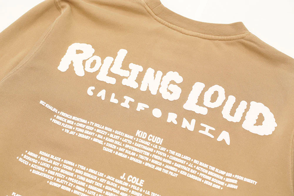 Donut Shop Vintage Crewneck Sand Cali 2021 - Image 4