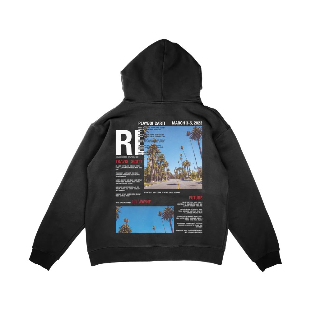Exclusive Line Up Hoodie Cali 23 (limited release)
