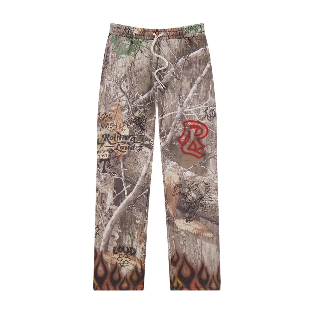 GOTHIC FLAME SWEATPANTS