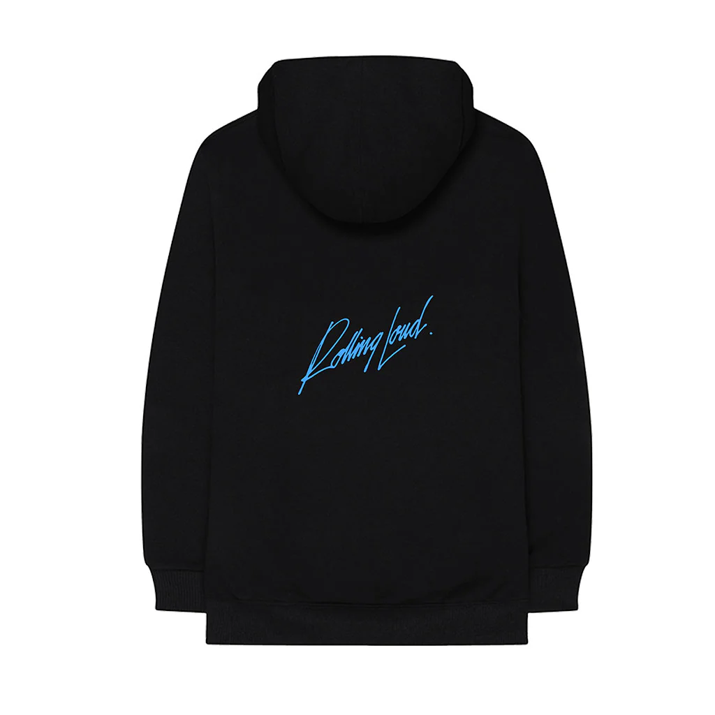 Kid Laroi x Rolling Loud Stream Black Hoodie - Image 2