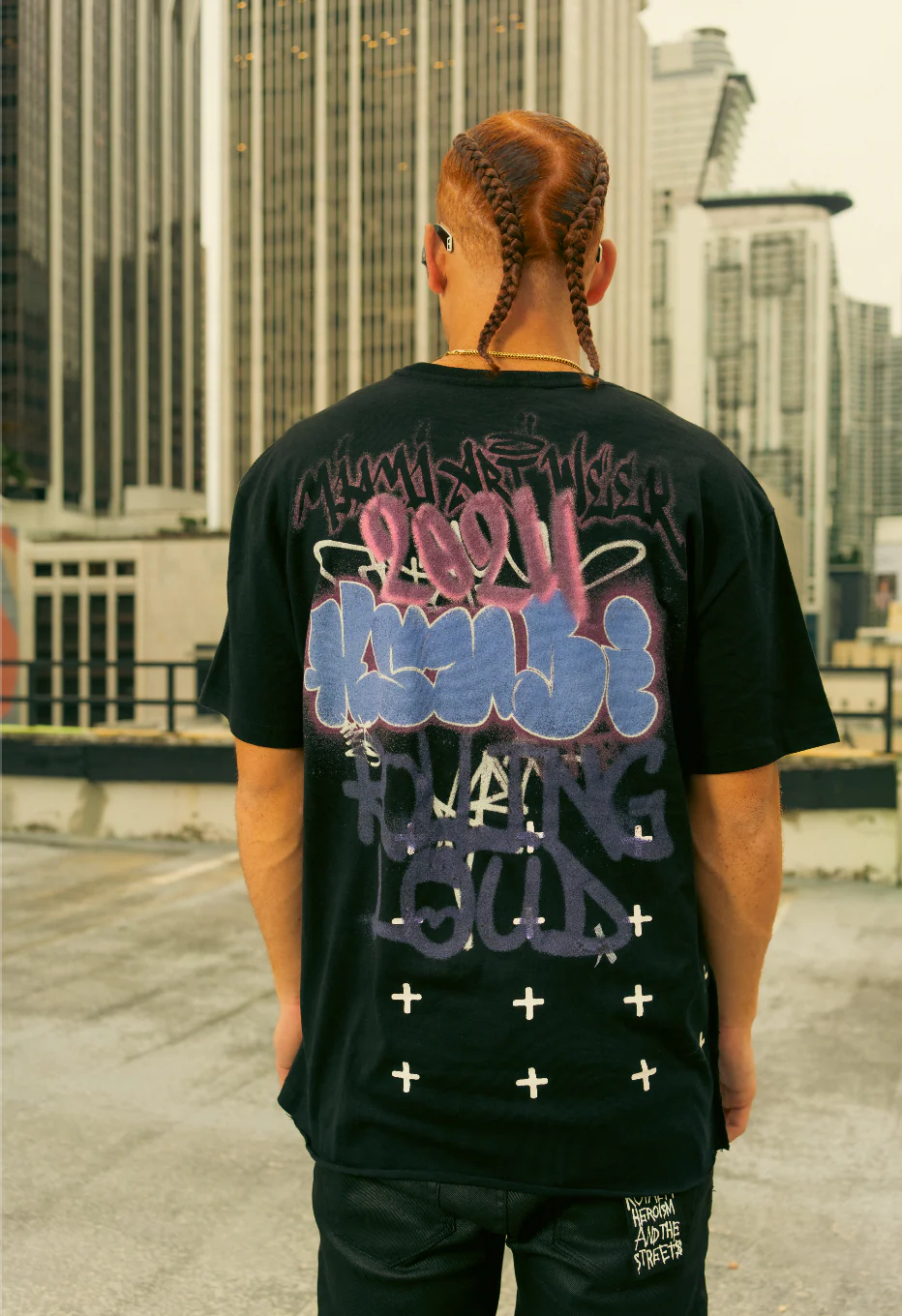 KSUBI x Rolling Loud Art Basel Tee - Image 3
