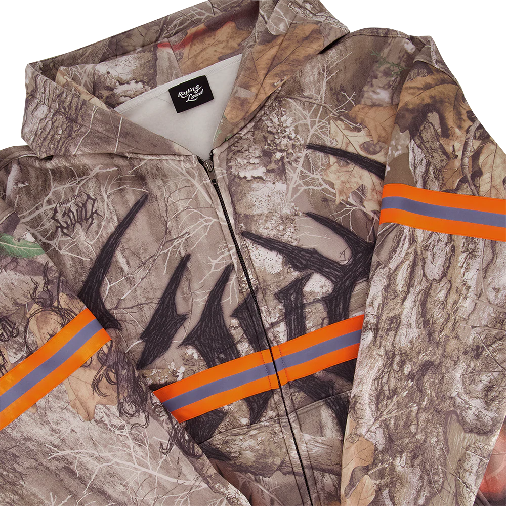 LOUD SAFETY ZIP UP HOODIE - Image 3