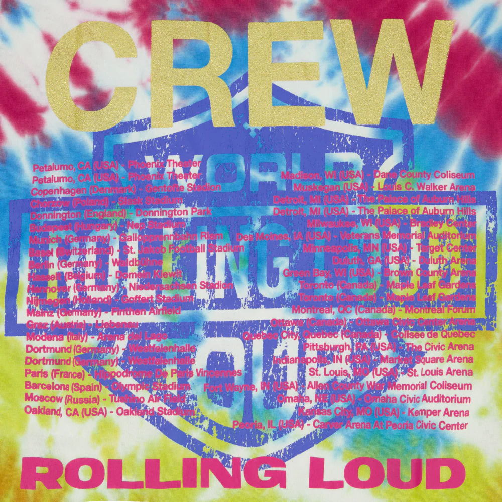 LOUD TIE-DYE CREW TEE - Image 4