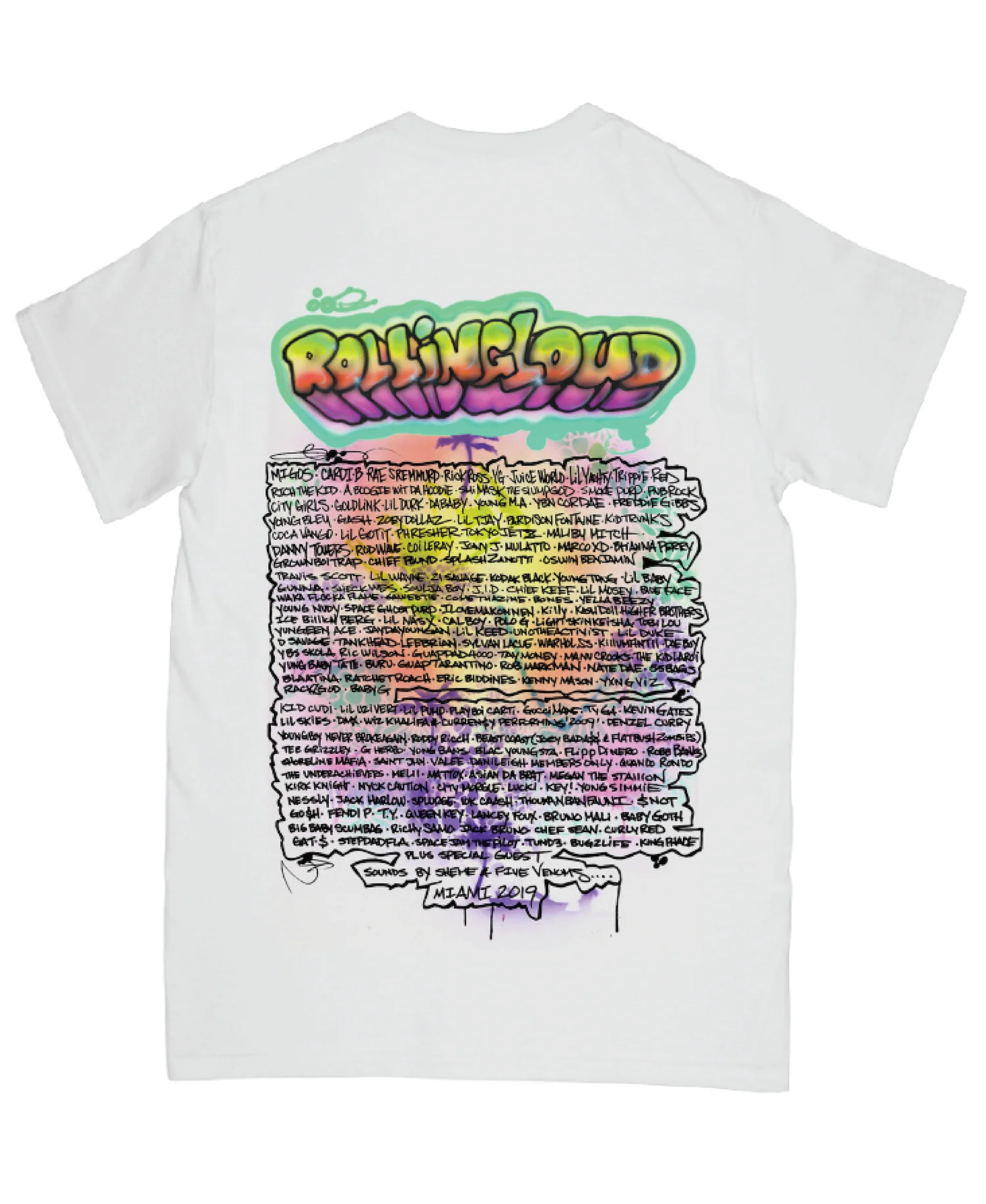 Miami Exclusive - Phade Shirt King Air Brush Tee - Image 2