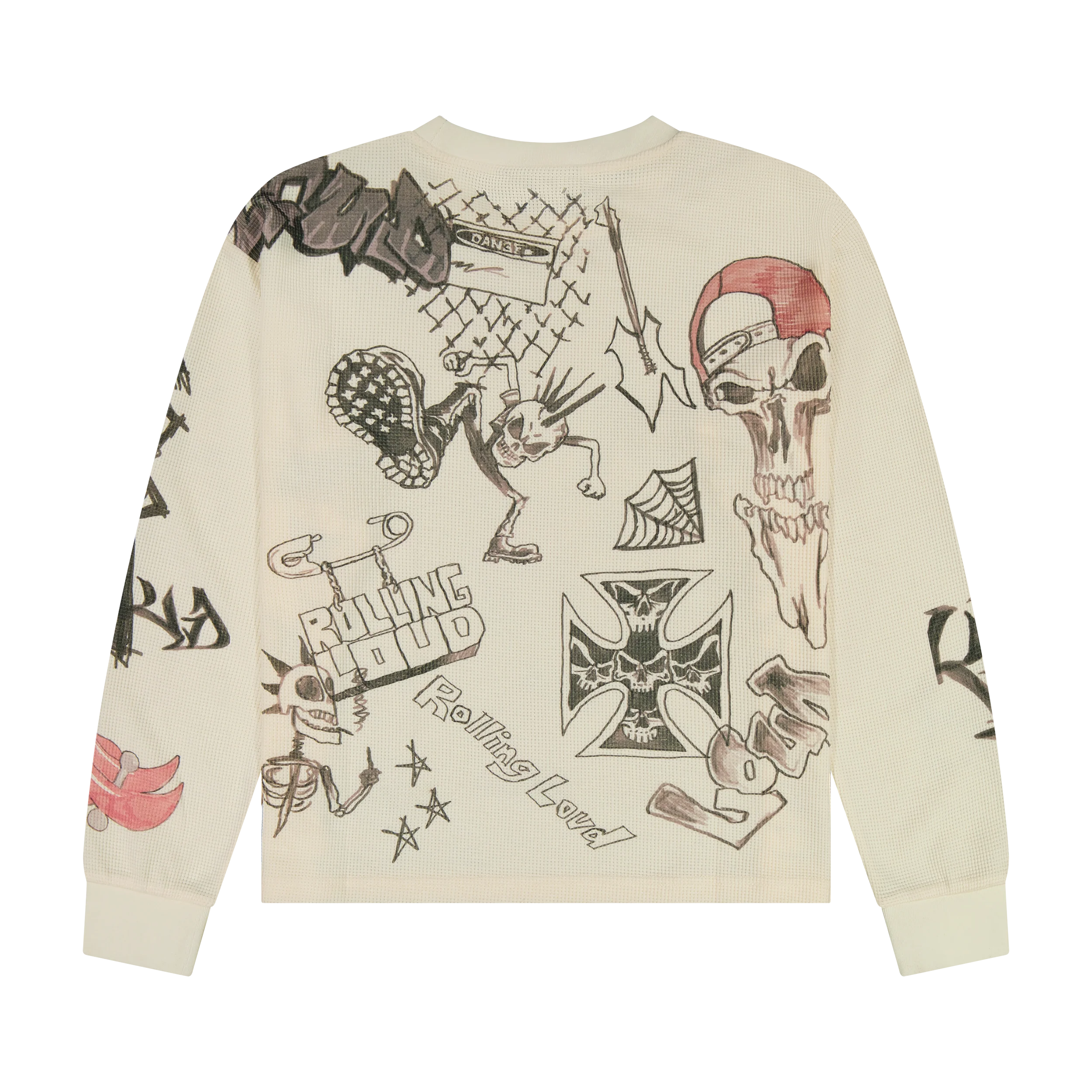 Mosh Mouse Oat Thermal Longsleeve - Image 2
