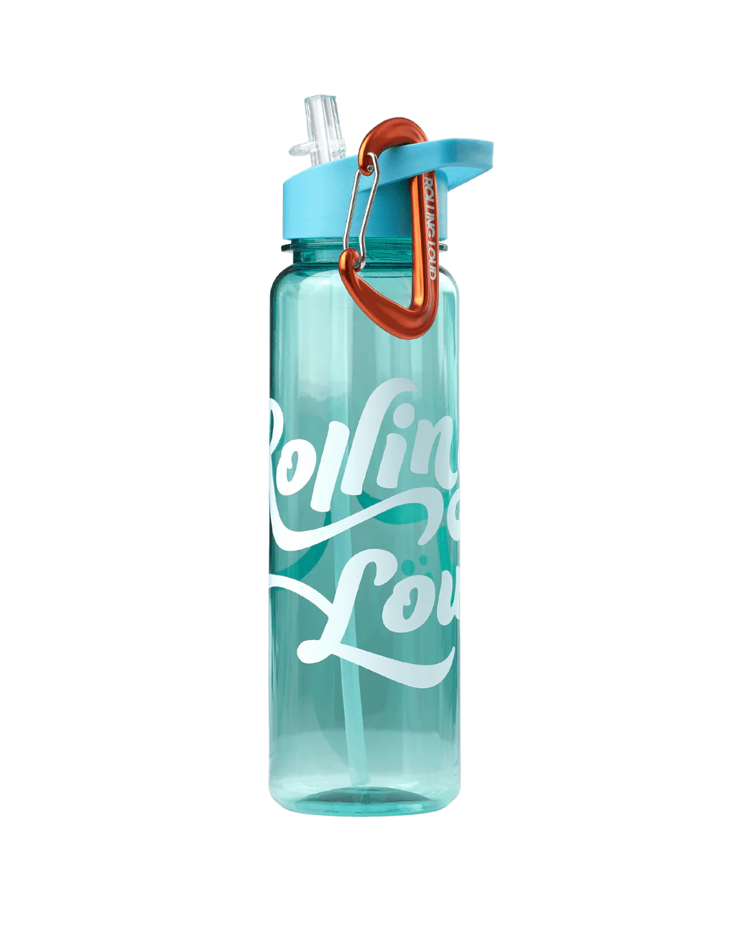 Nalgene Water Bottle w/ Carabiner Frosted Blue