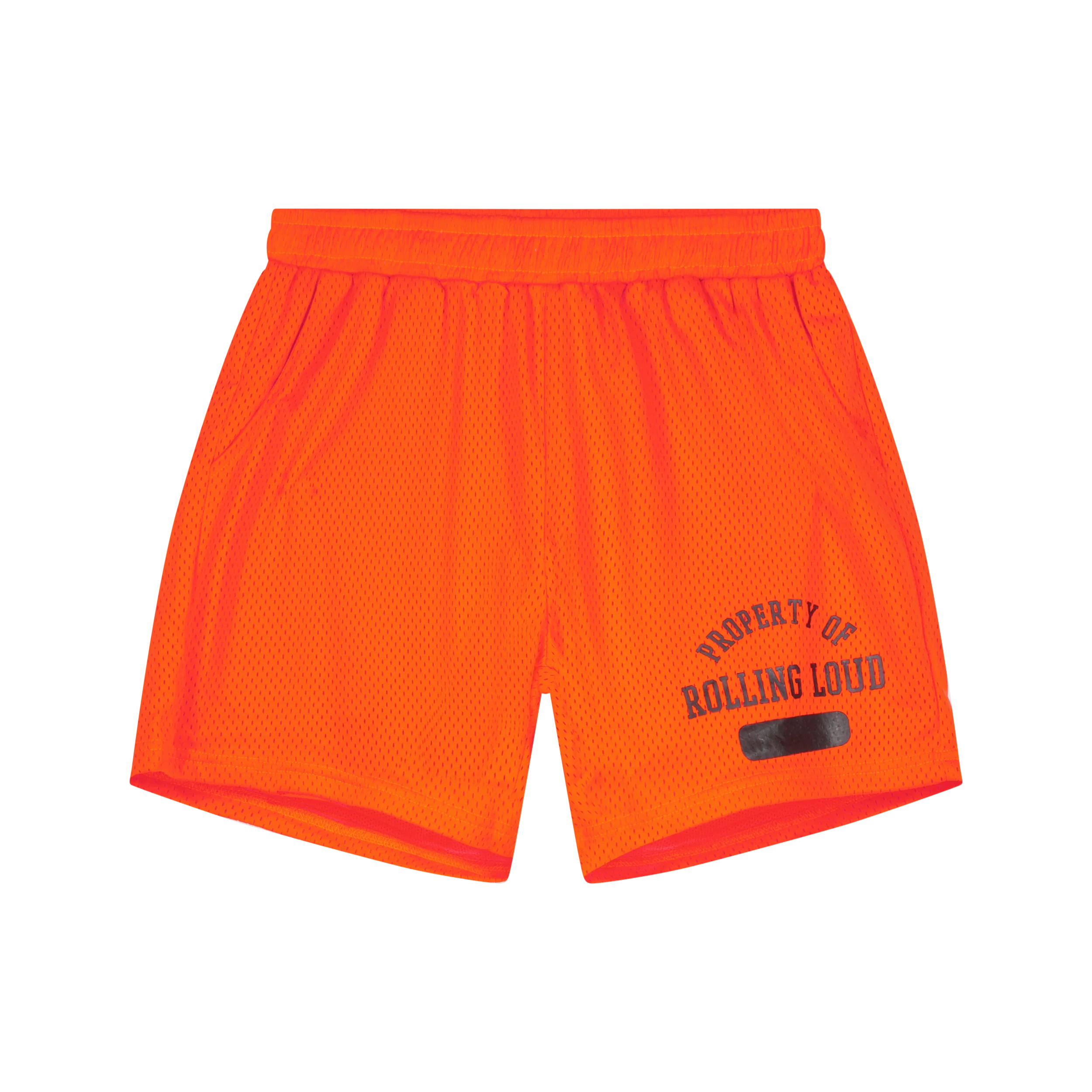 RL Property Of Orange Mesh Shorts