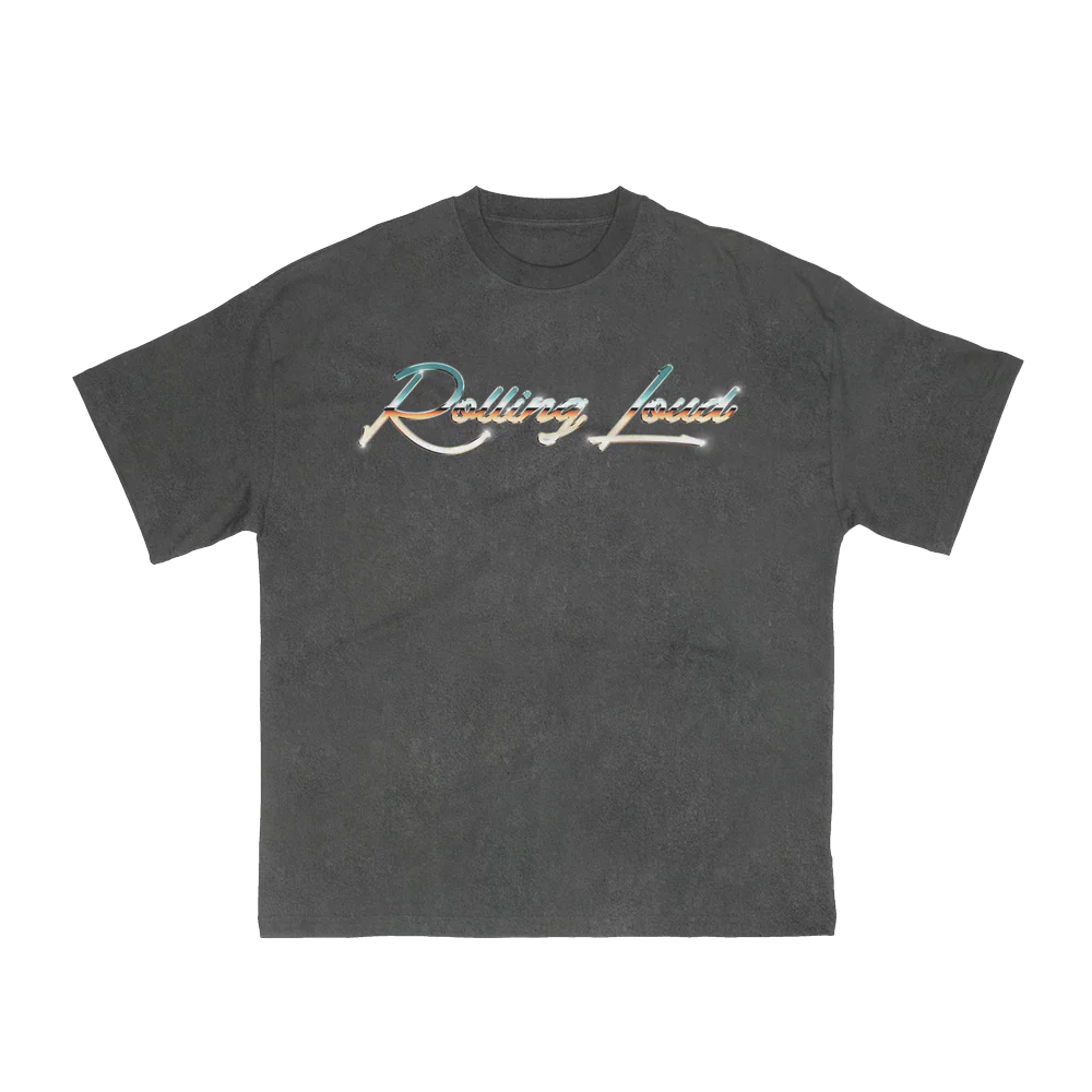 RL 80's Chrome T Shirt Acid Wash Toronto 22'