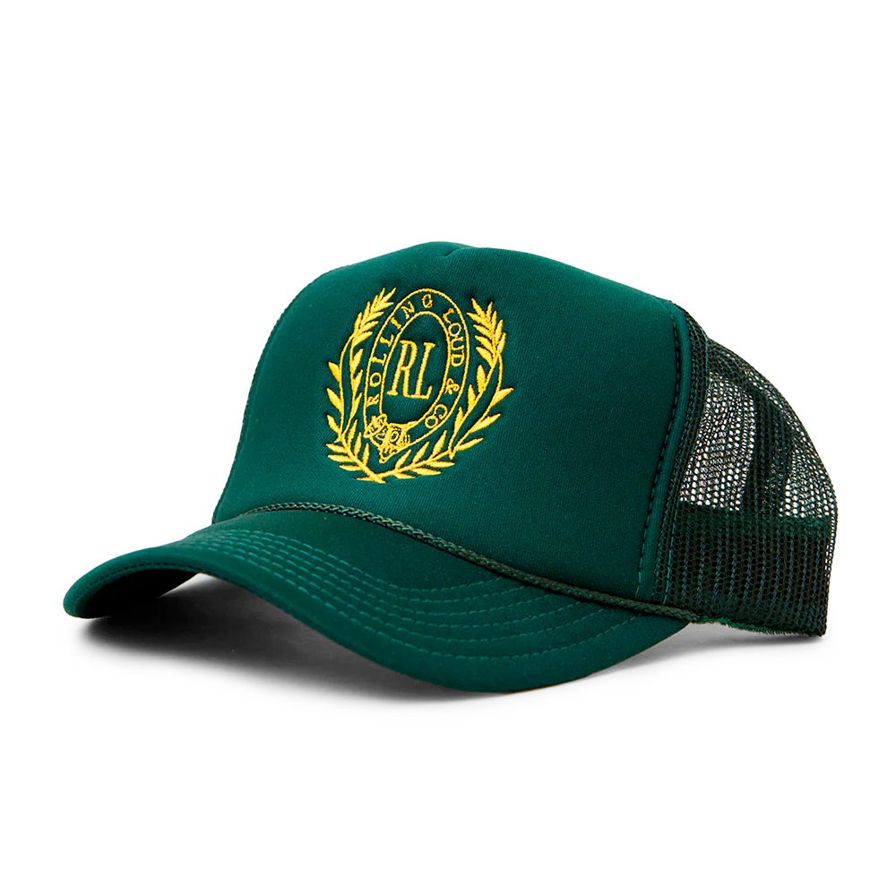 RL Alumni Trucker Hat Green Miami 22'
