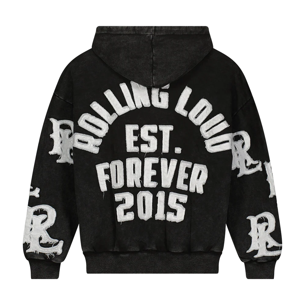 RL APPLIQUE ZIP UP HOODIE - Image 2
