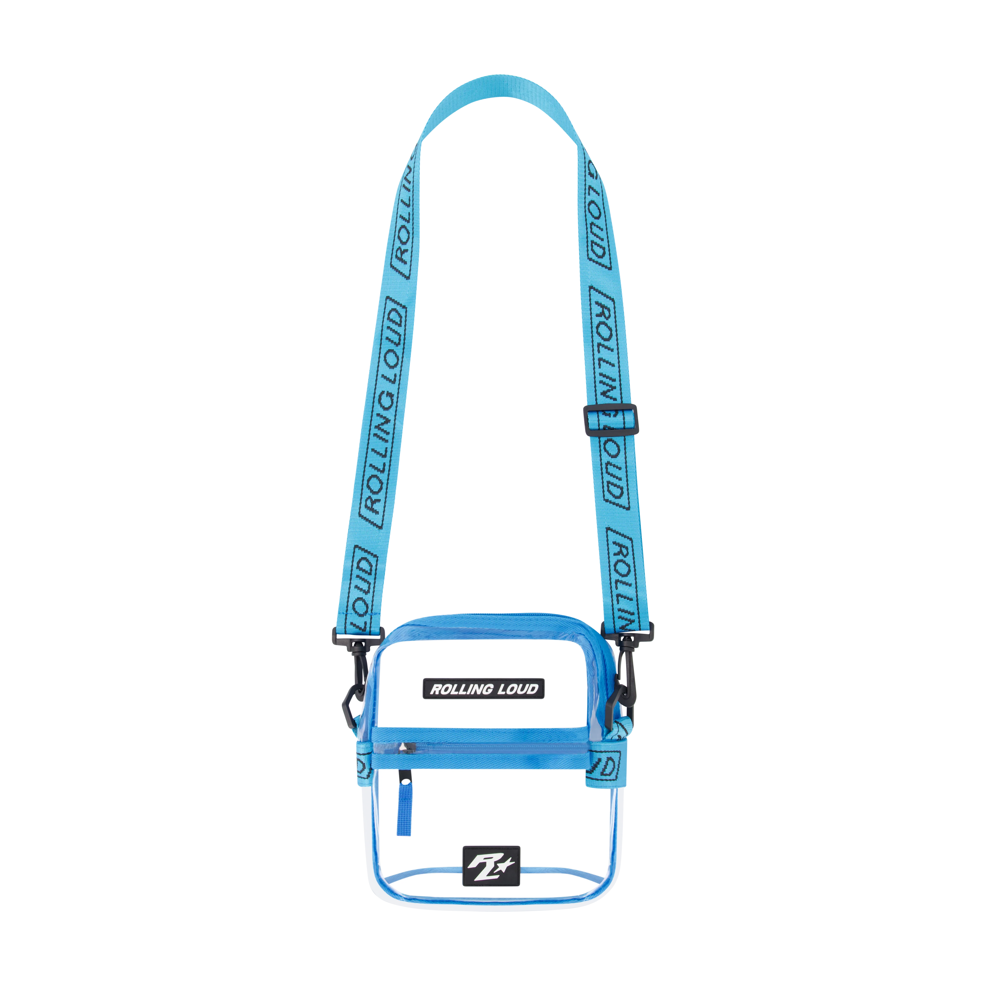 RL Blue Clear Shoulder Bag - Festival Approved