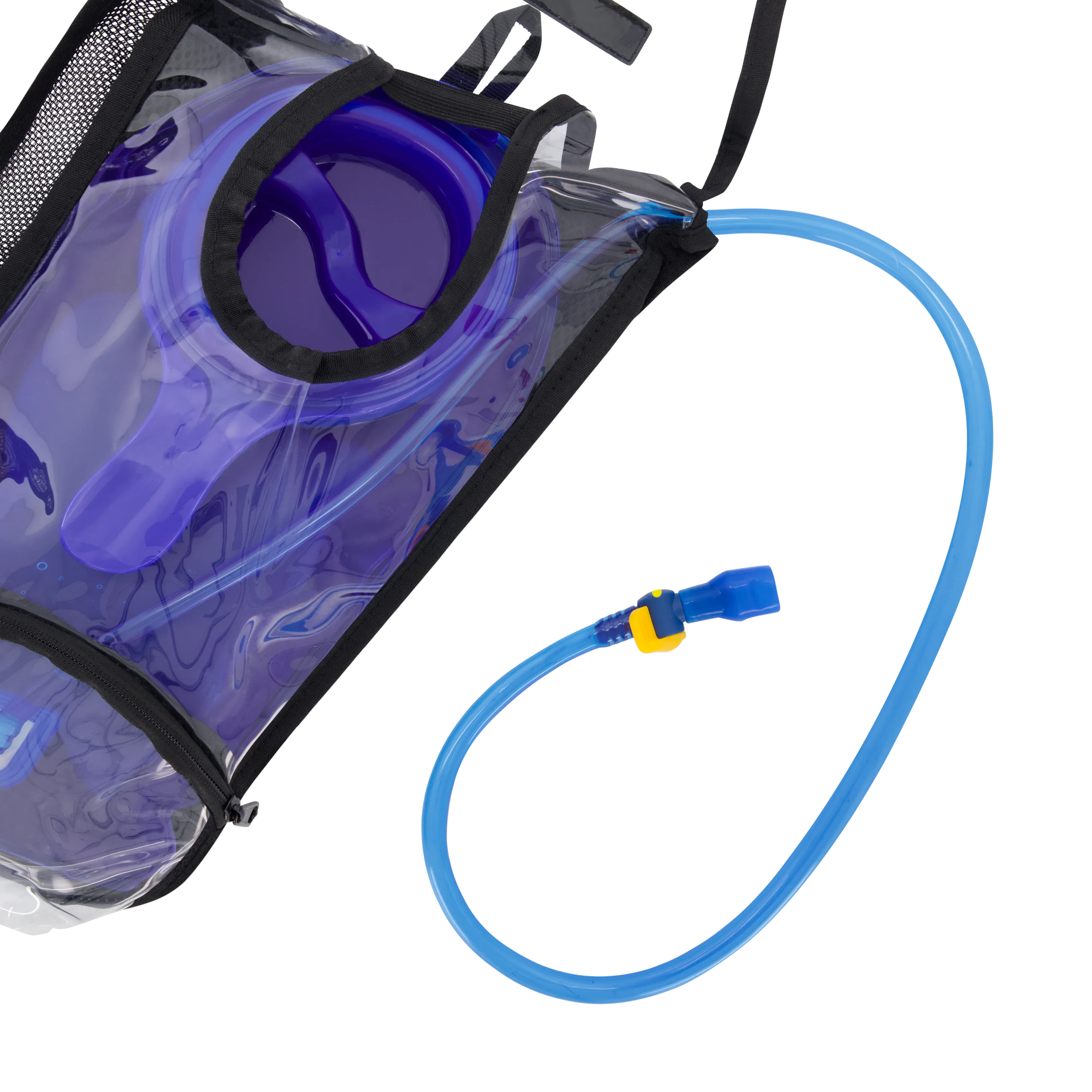 RL Clear Blue Hydration Backpack - Festival Approved - Image 2