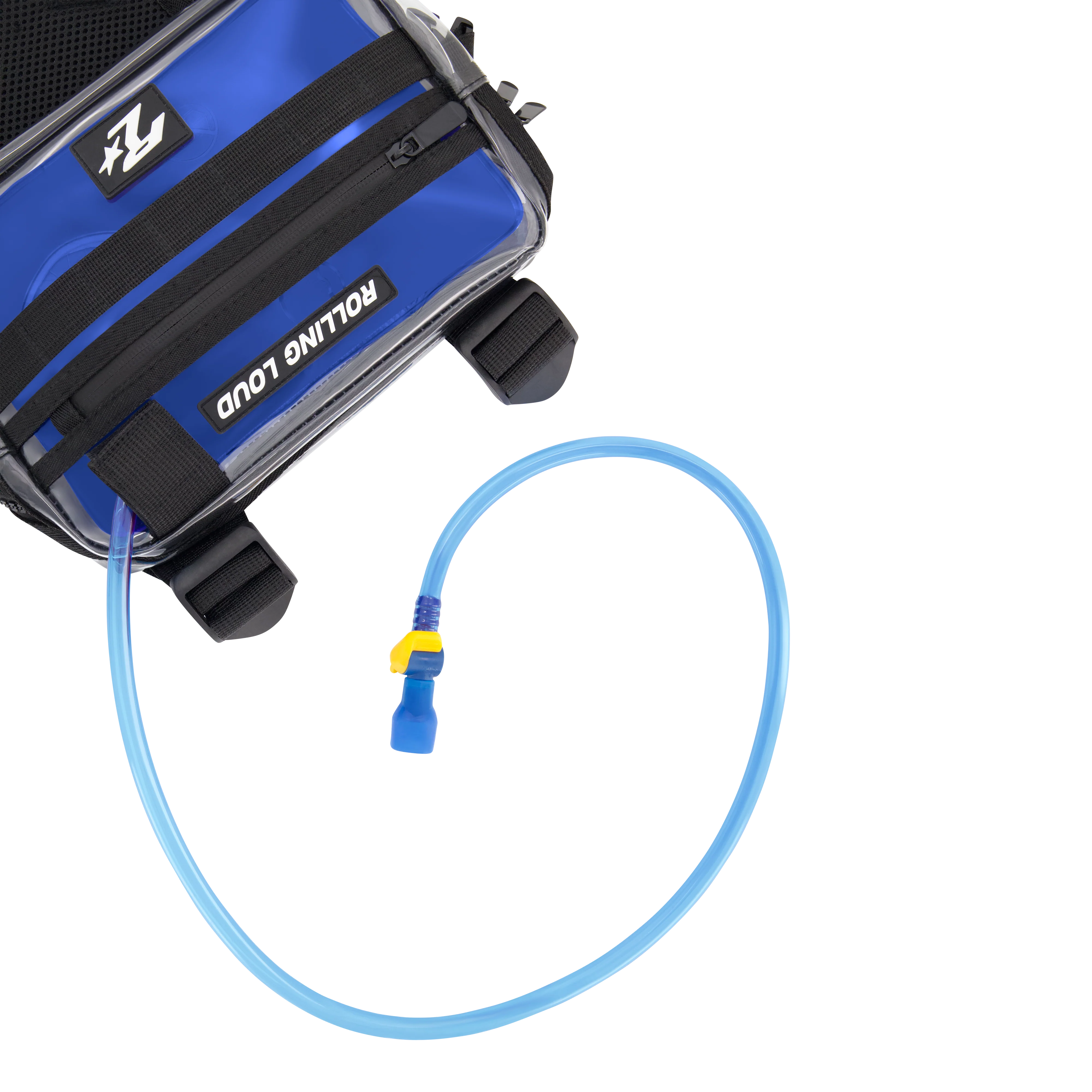 RL Clear Blue Hydration Chest Rig - Festival Approved - Image 3
