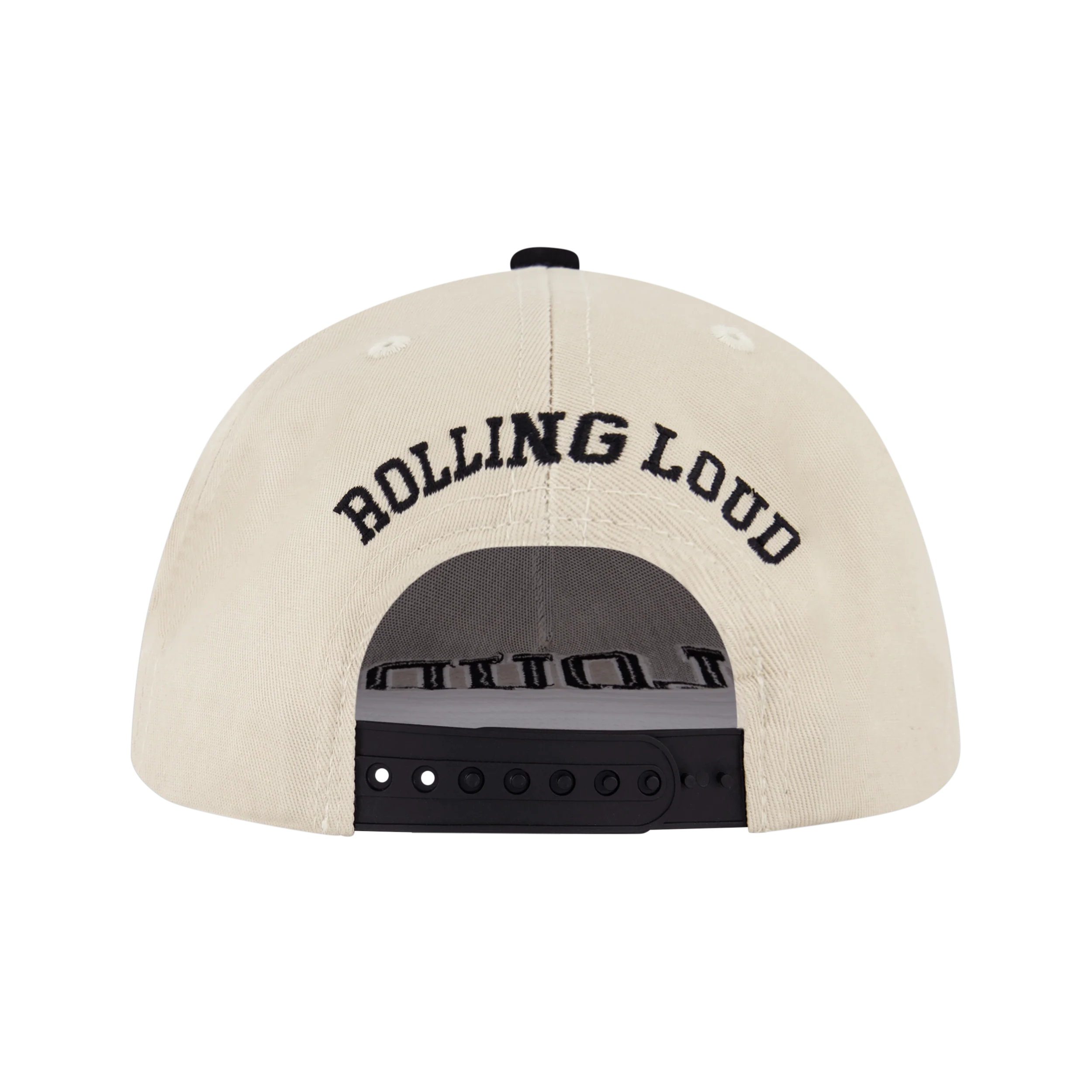 RL Cream Strapback Hat - Image 4