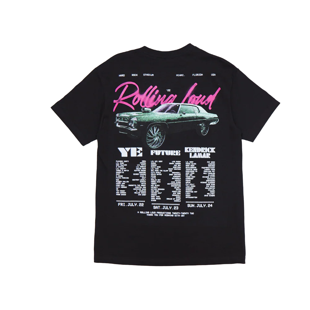 RL Donk T Shirt Black Miami 22