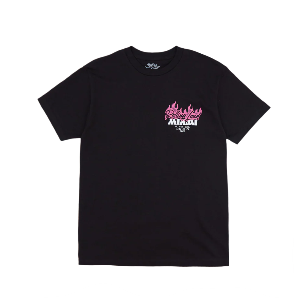 RL Donk T Shirt Black Miami 22 - Image 2