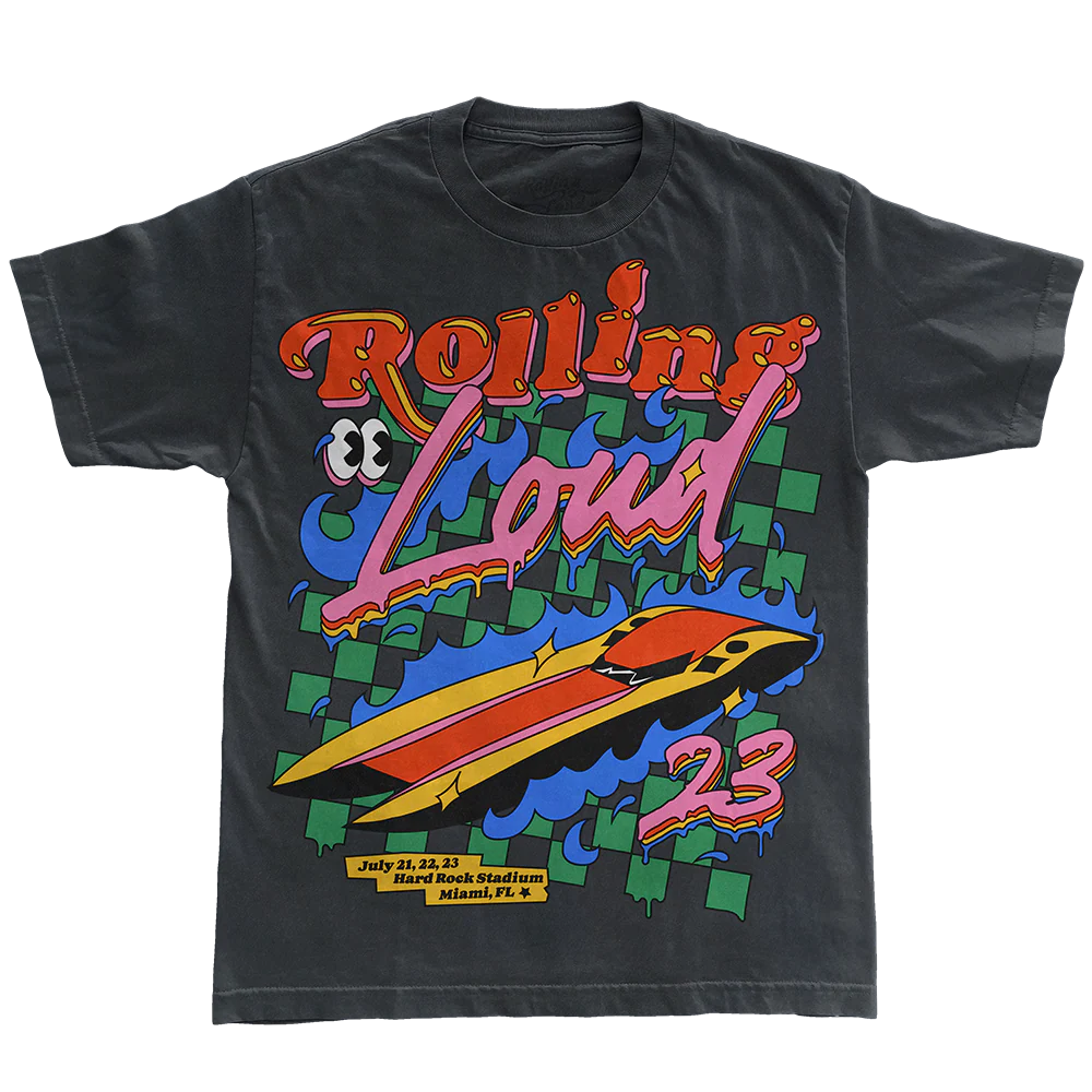 RL Exclusive Miami 23 Line Up Tee Black - Image 2