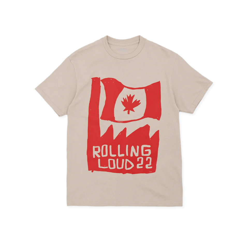 RL Flag T Shirt Sand Toronto 22'