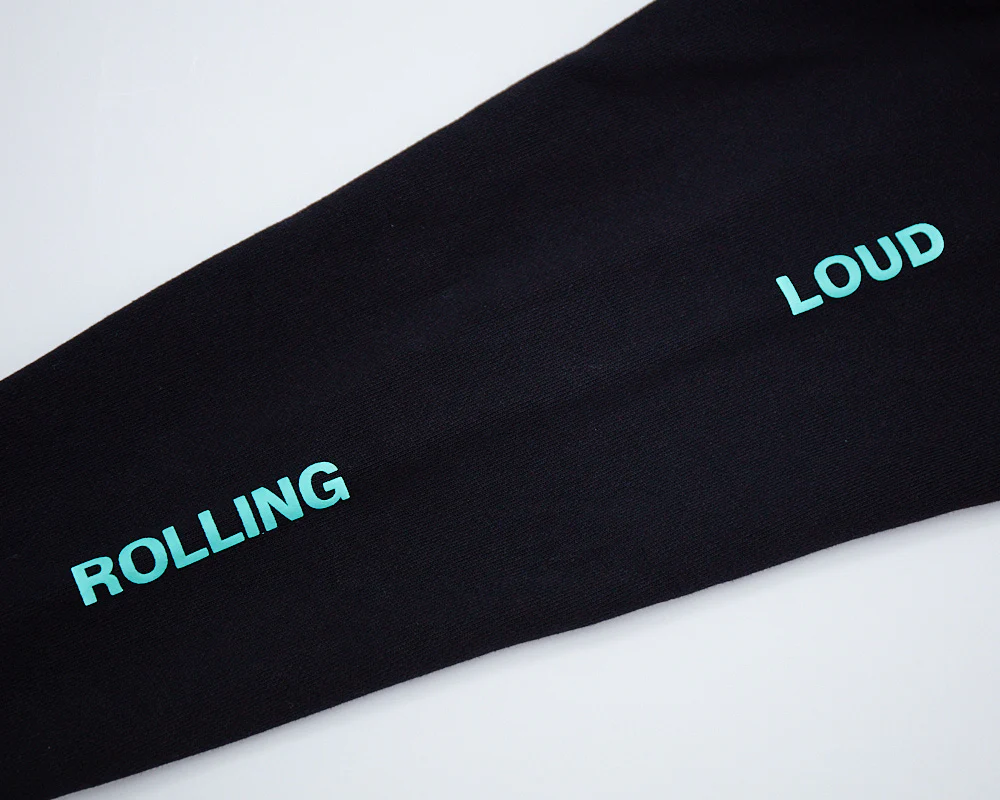 RL Flamingo Hoodie Black - Image 3