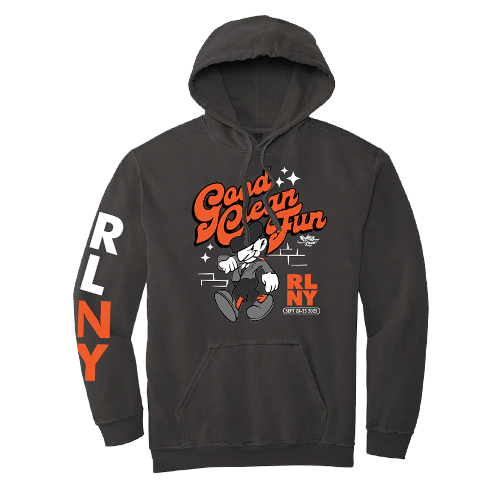 RL GCF Hoodie Black NYC 22