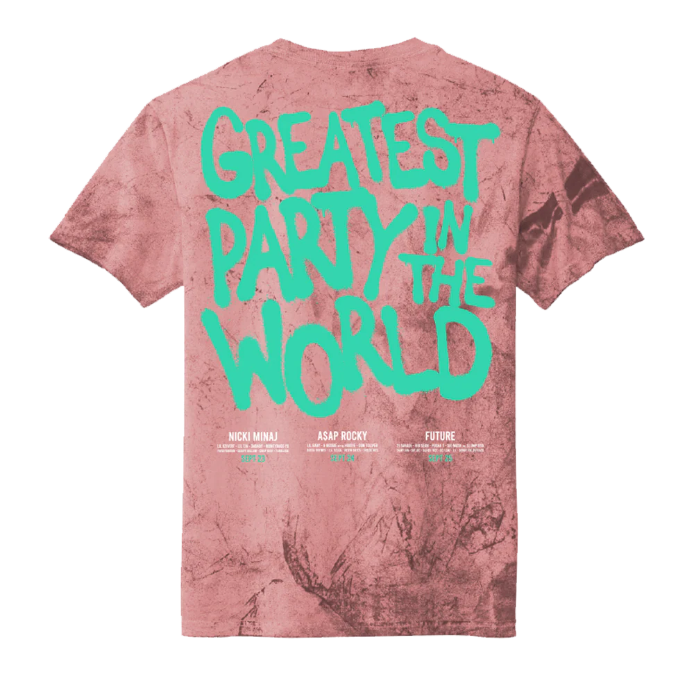 RL Greatest Party T Shirt Tie Dye NYC 22