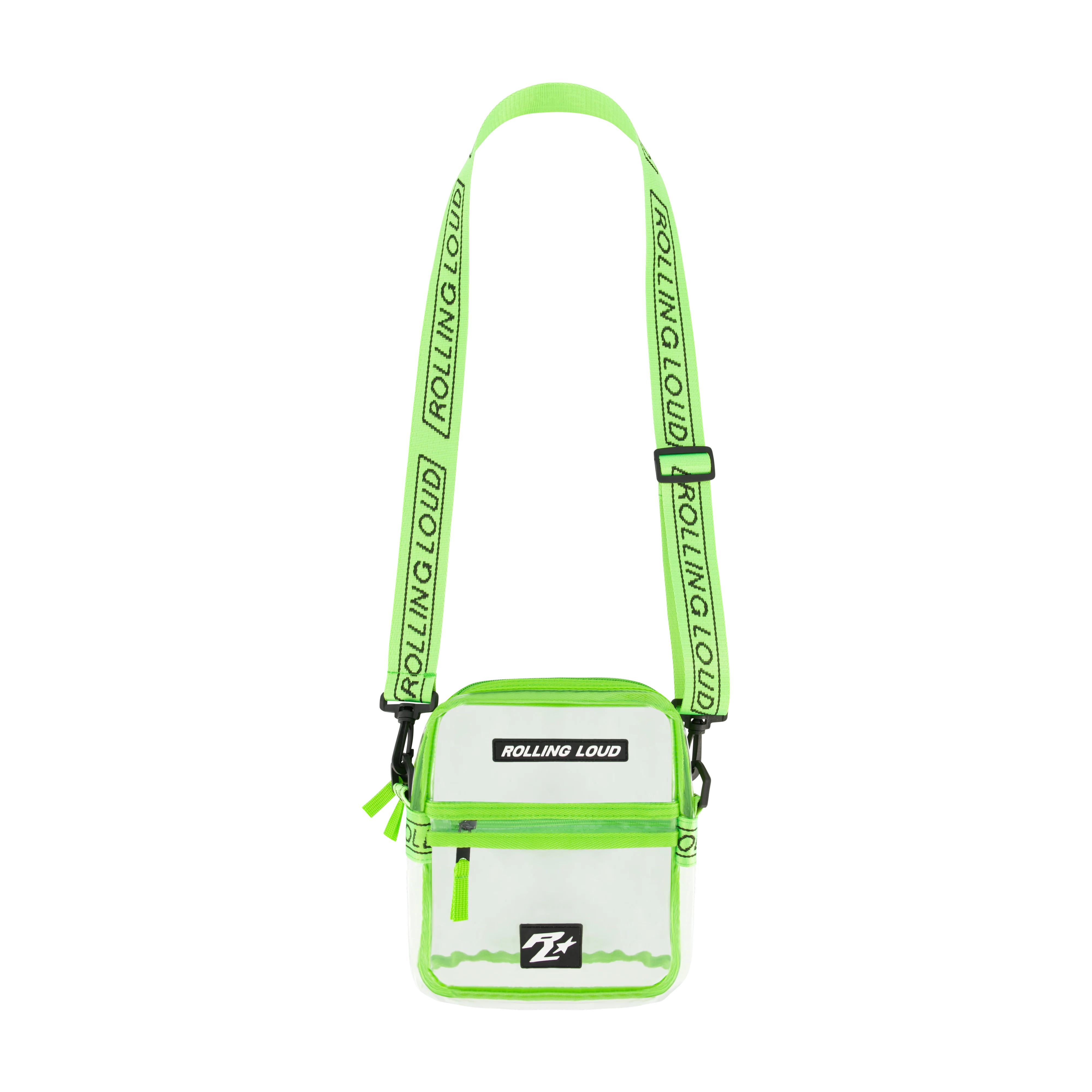 RL Green Clear Shoulder Bag - Festival Approved