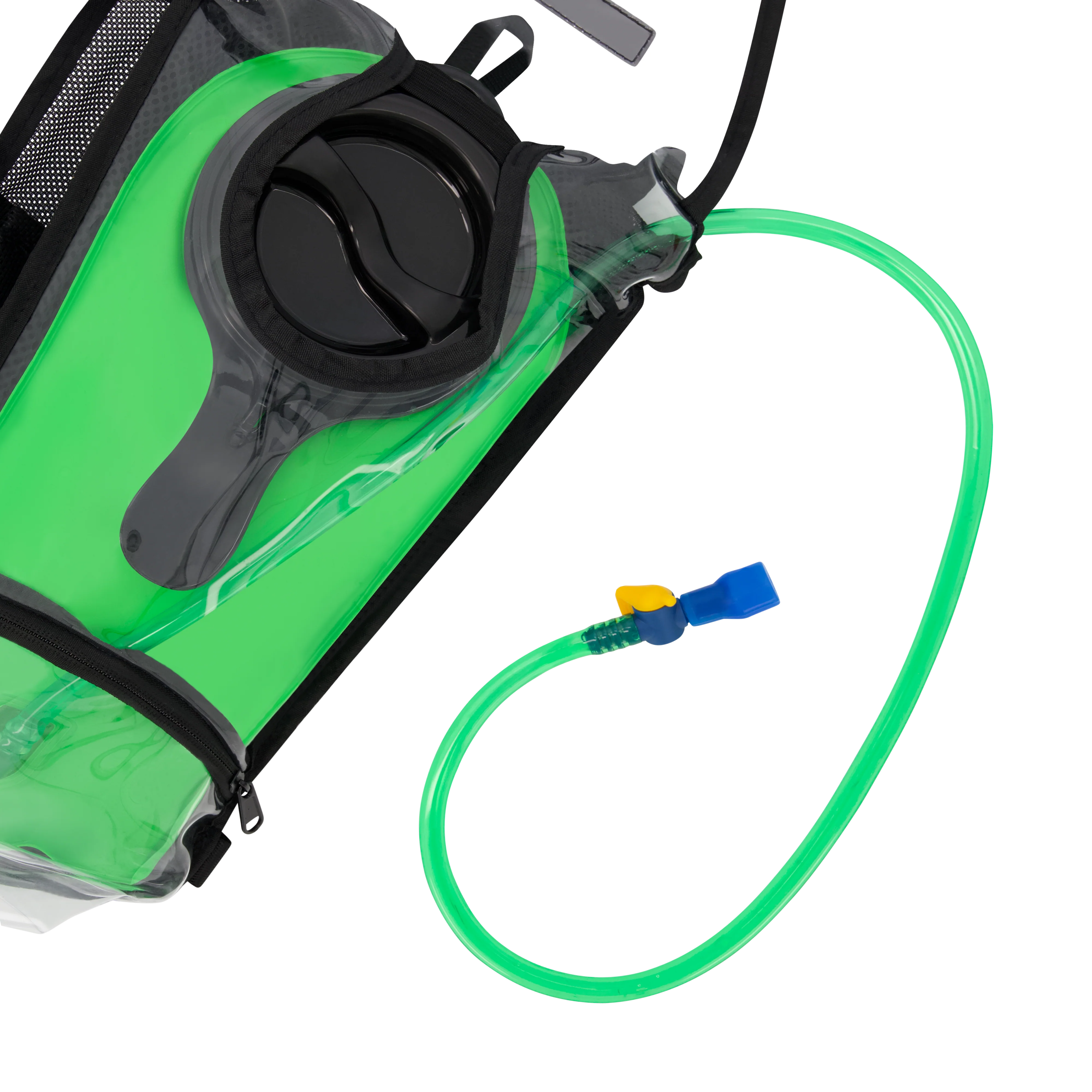 RL Clear Green Hydration Backpack - Festival Approved - Image 2