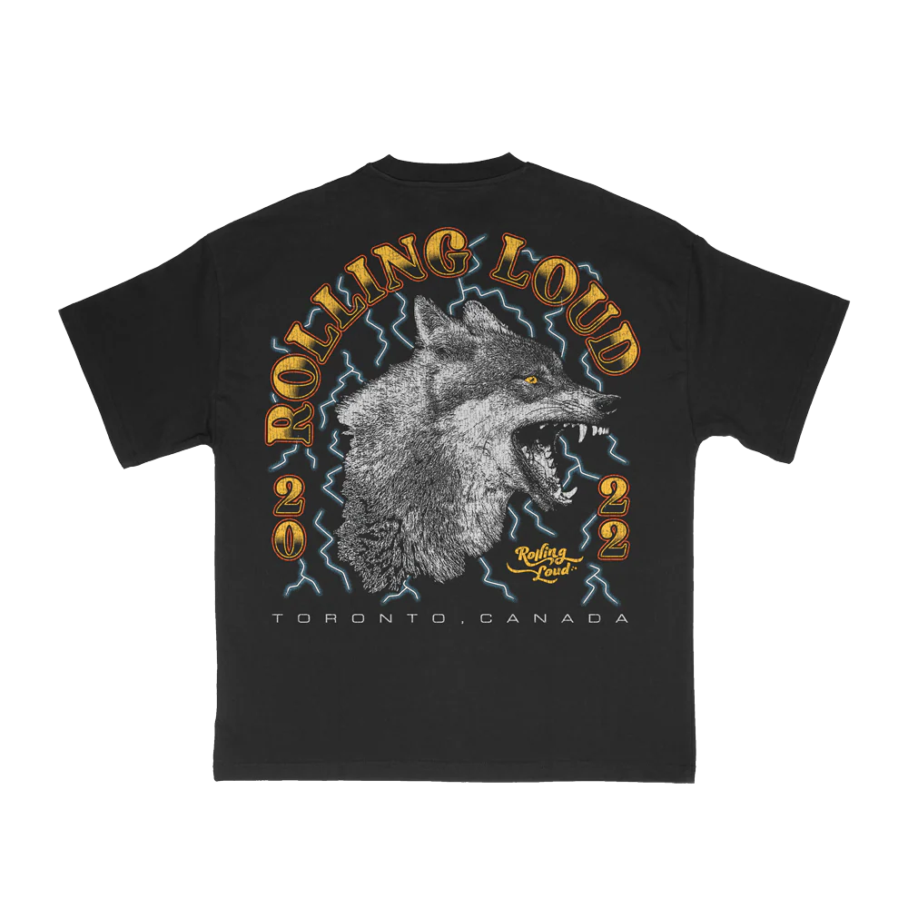 RL Harley T Shirt Black Toronto 22'