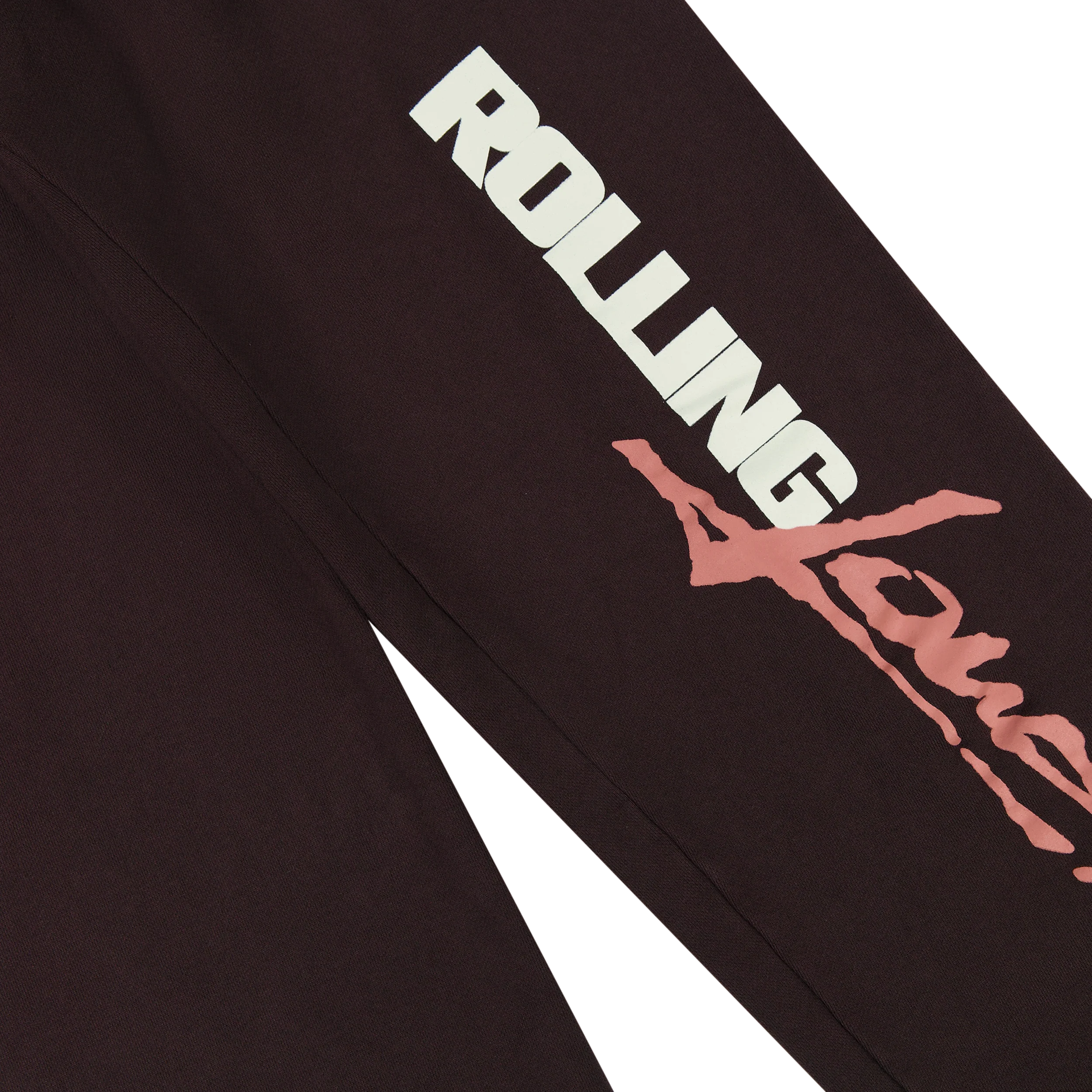 RL LA 24 Flare French Terry Brown Sweatpants - Image 3