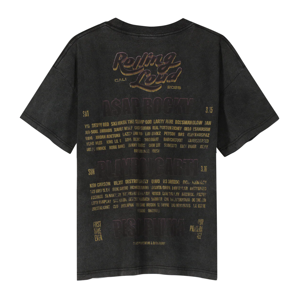 RL LA 25 3X Champs Black Lineup Tee - Image 3