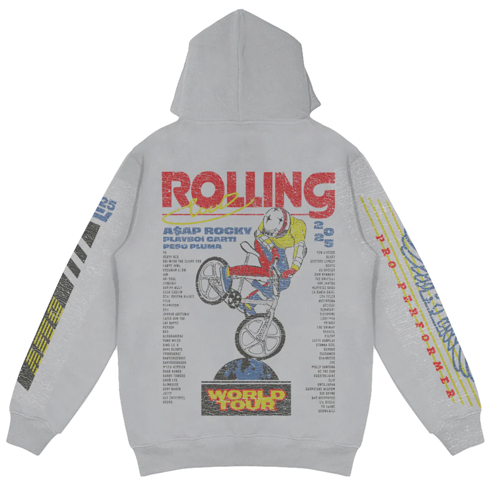 RL LA 25 Moto World Limestone Hoodie - Image 2