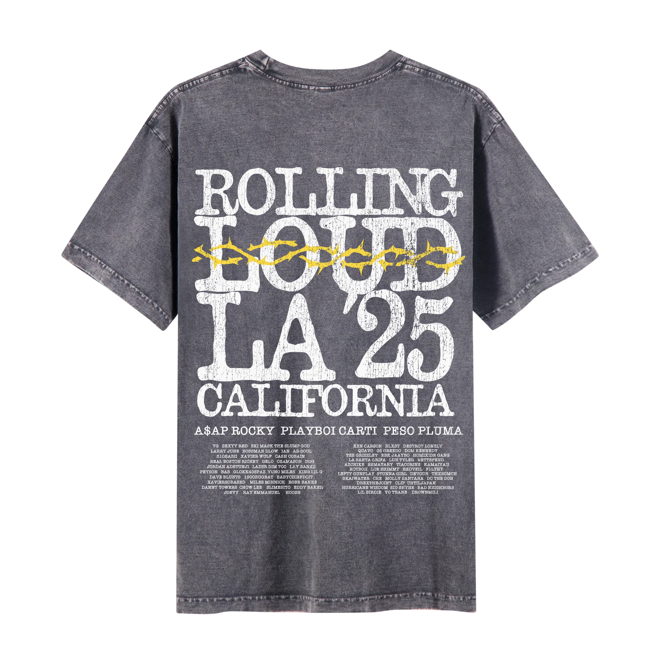 RL LA 25 Photo Vintage Black Lineup Tee - Image 2