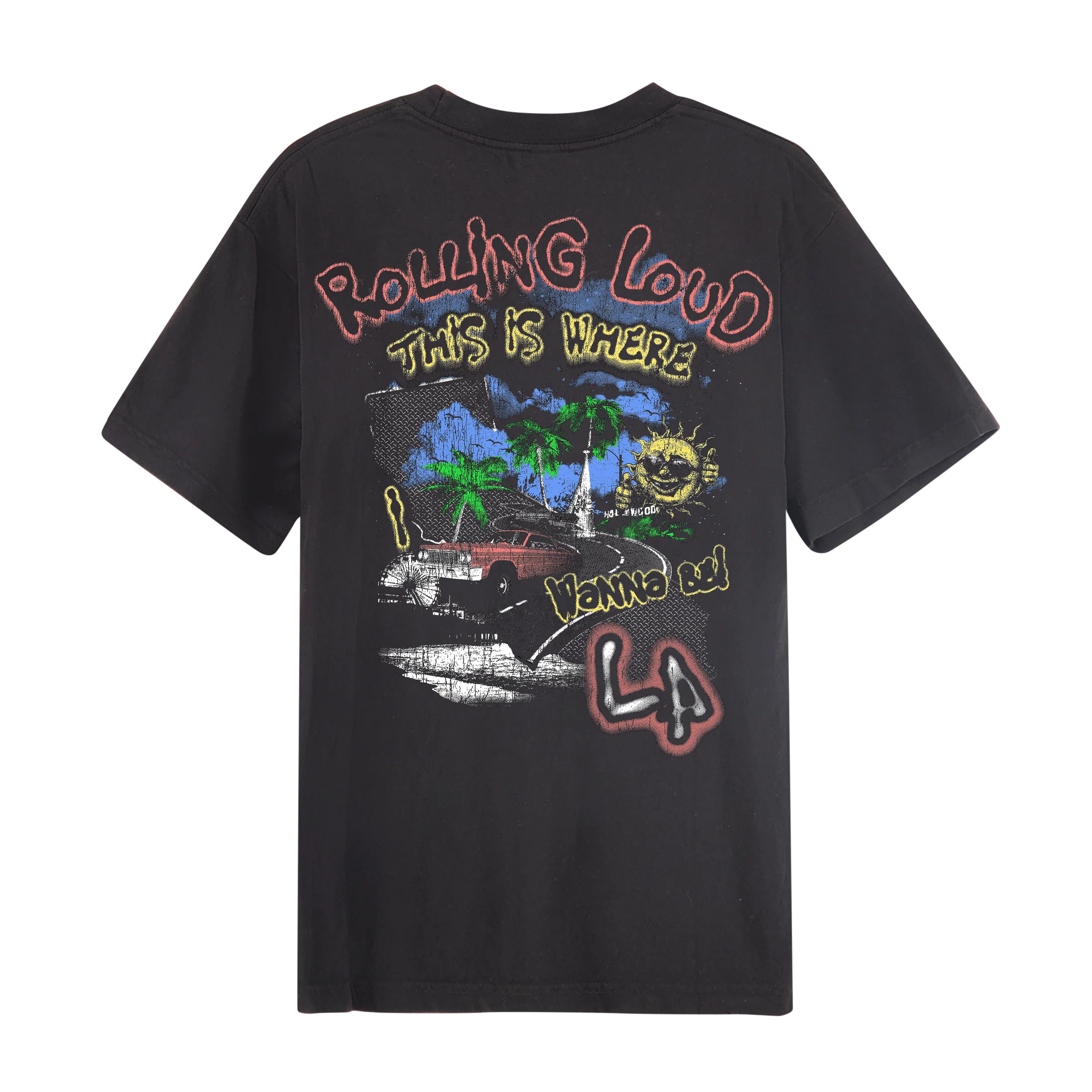 RL LA 25 Wanna Be Black Edge Tee