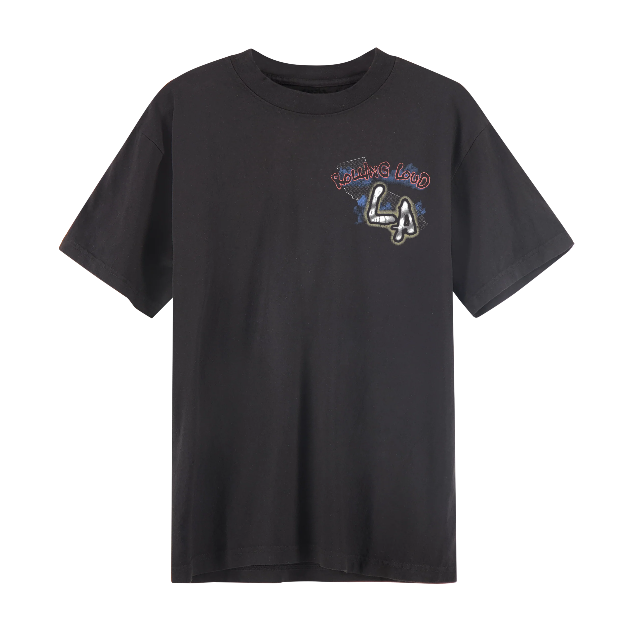 RL LA 25 Wanna Be Black Edge Tee - Image 2