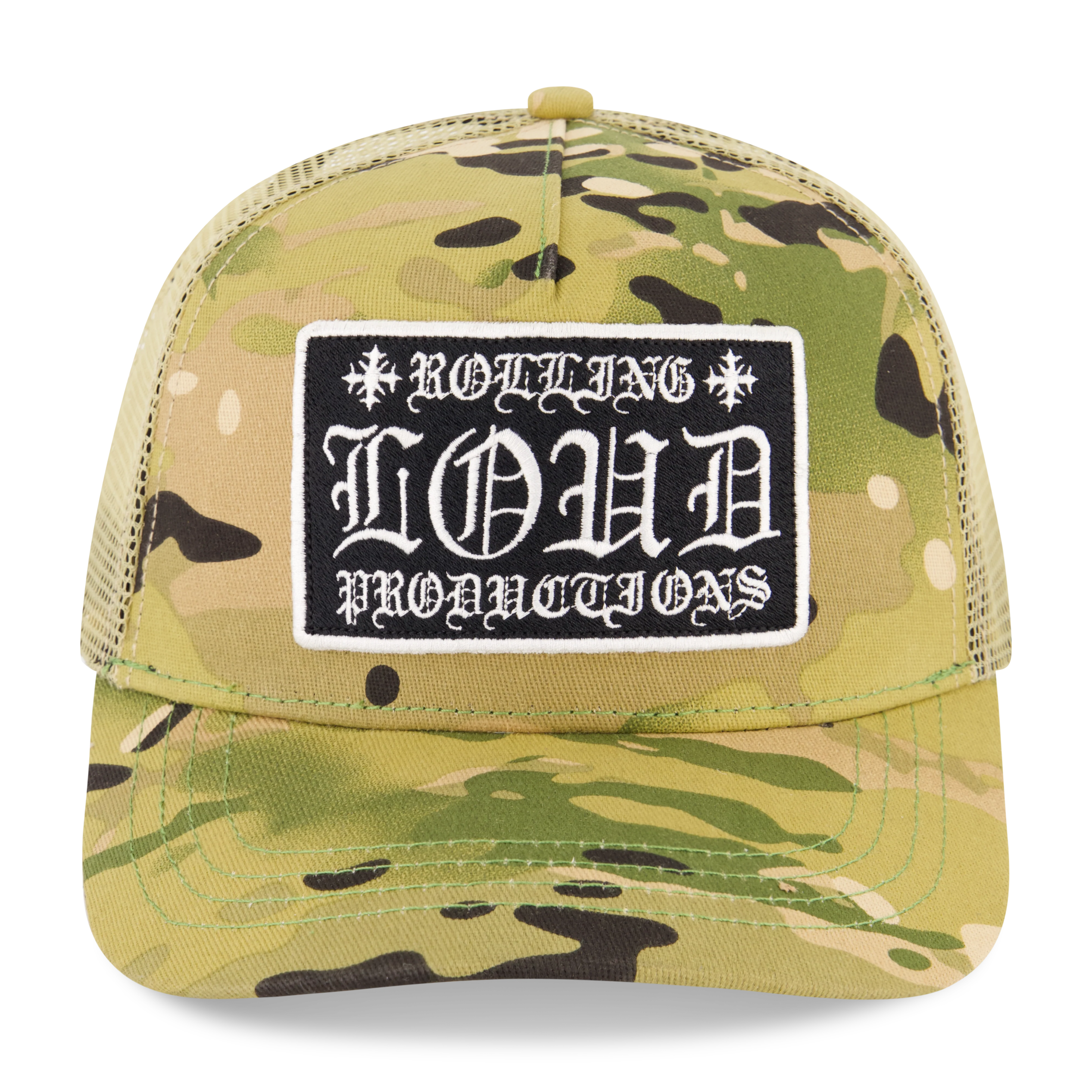 Loud Hearts Camo Trucker Hat - Image 2