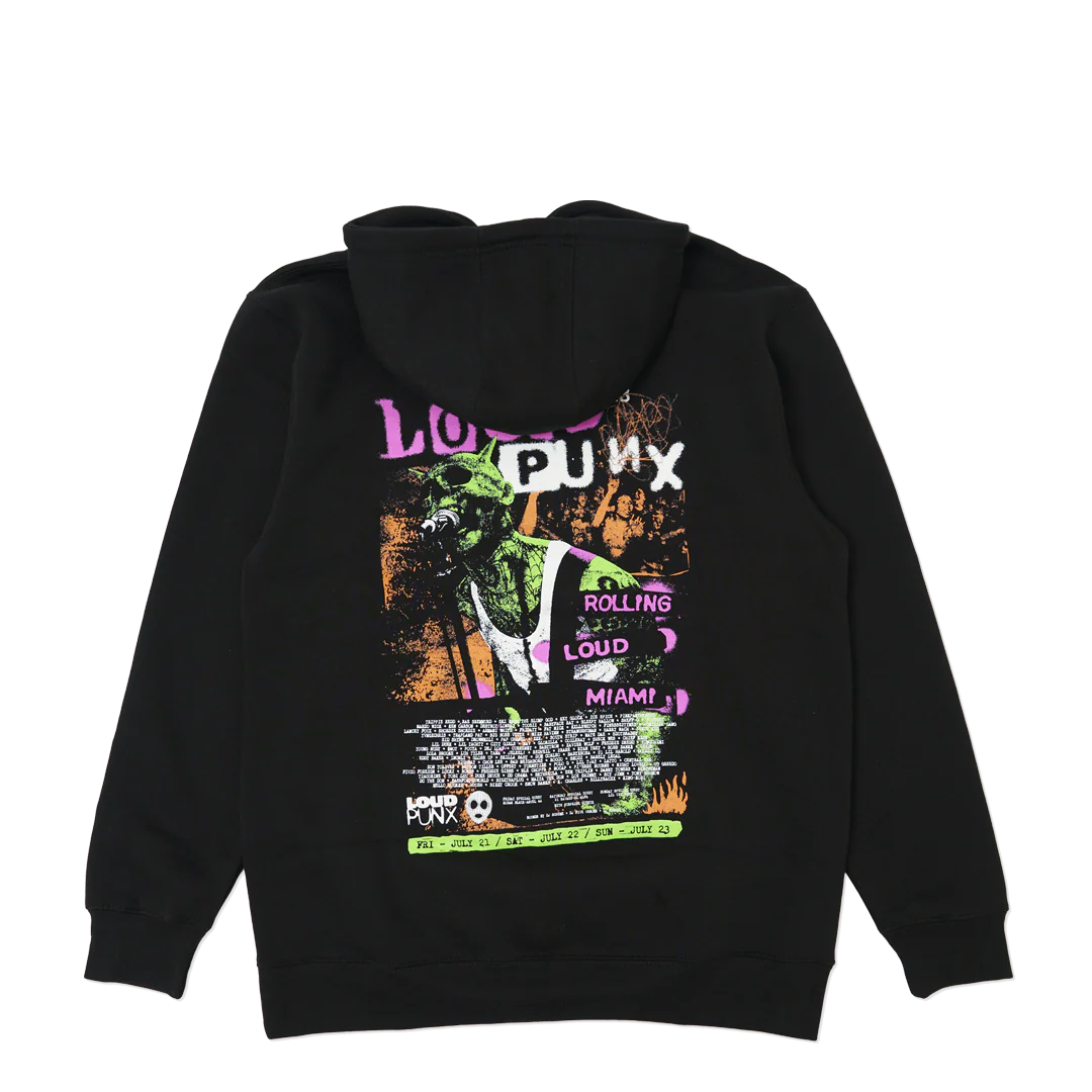 RL Loud Punx Black Hoodie - Image 2
