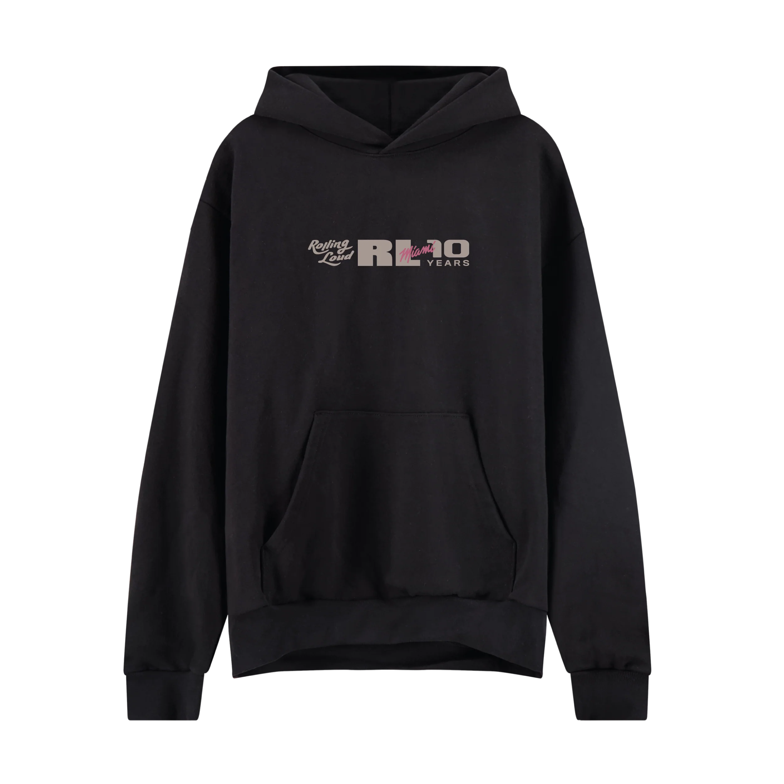 RL Miami 24 Pre-Sale Exclusive 10 Year Admat Black Lineup Hoodie