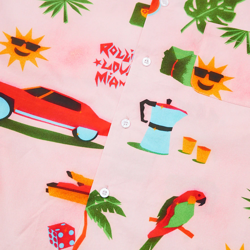RL Miami Life Button Up Shirt - Image 3