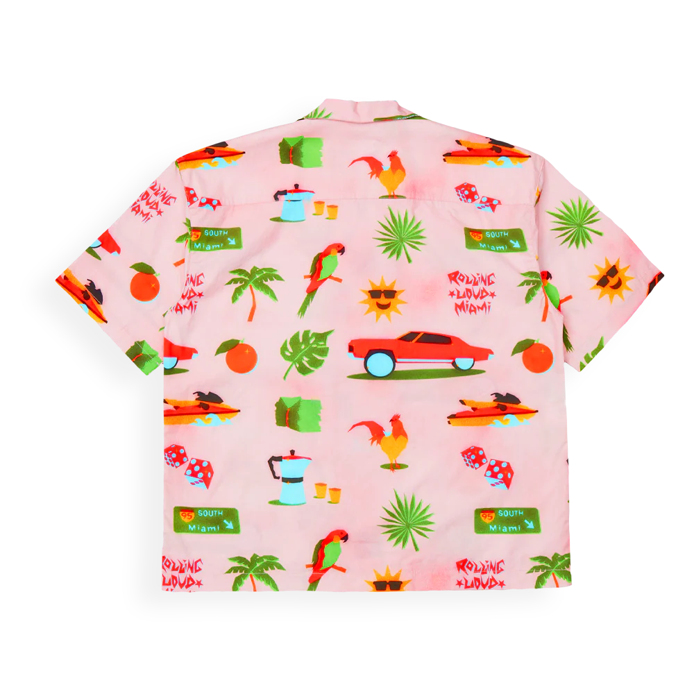 RL Miami Life Button Up Shirt - Image 4