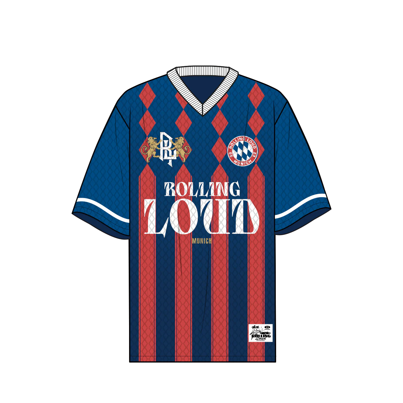 RL Munich 23 Loud League Mesh Soccer Jersey