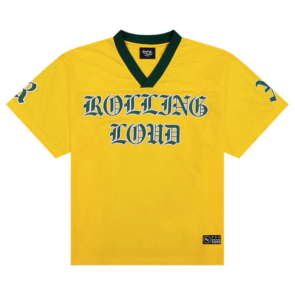 RL OE GOLD FOOTBALL JERSEY