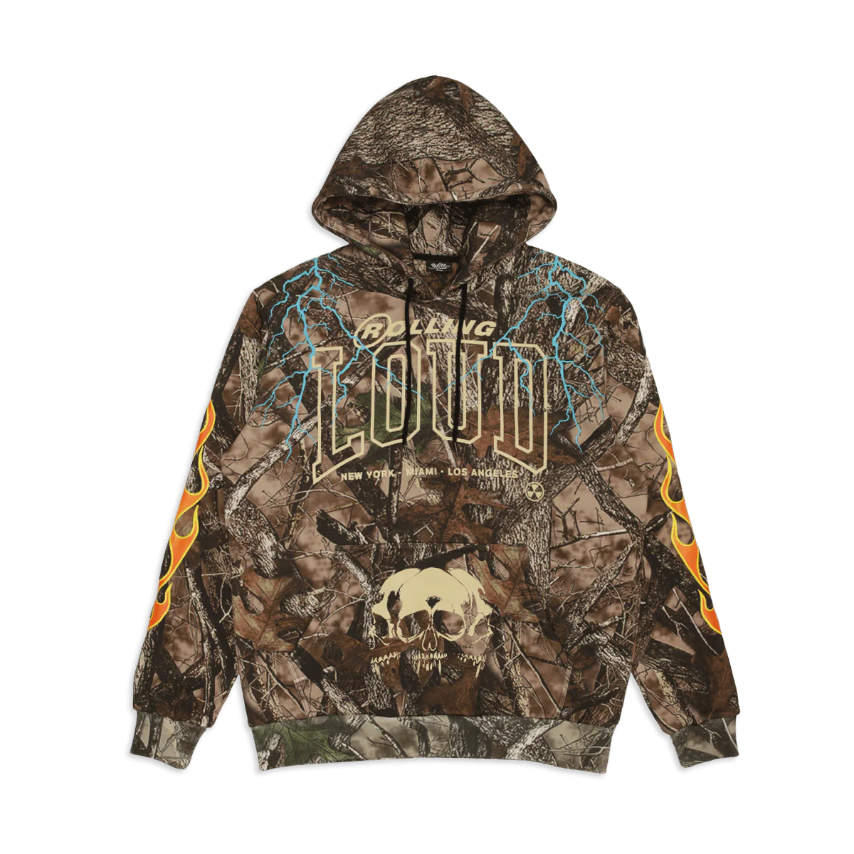 RL Open The Pit Green Hunter Camo Hoodie