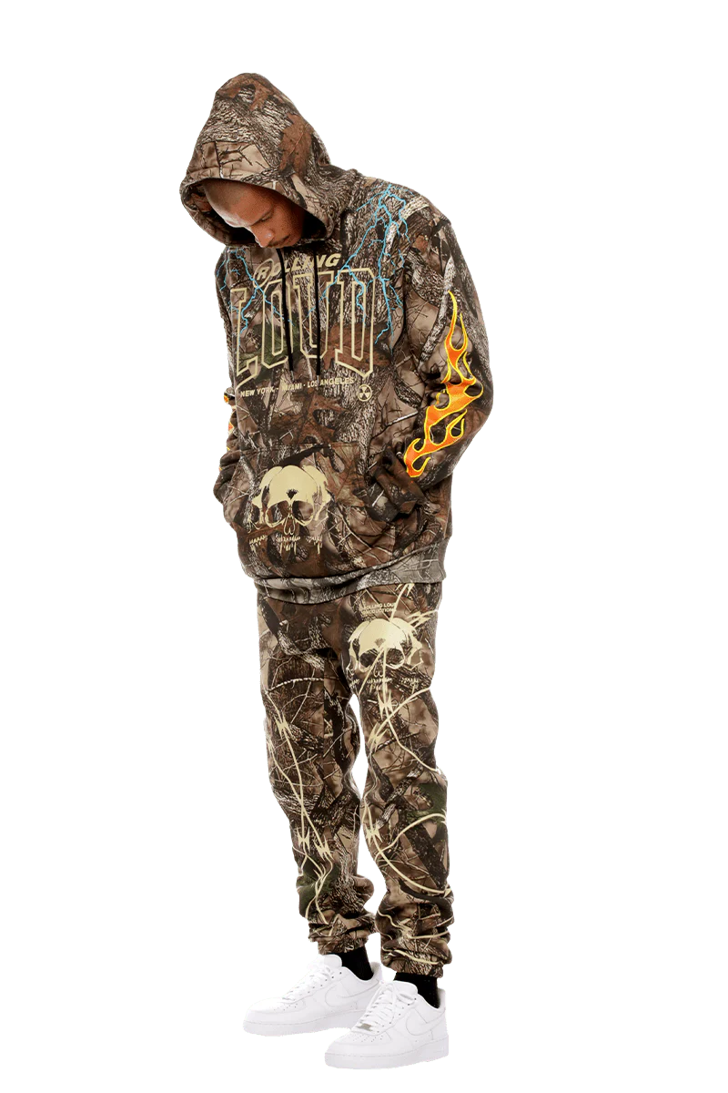 RL Open The Pit Green Hunter Camo Hoodie - Image 8