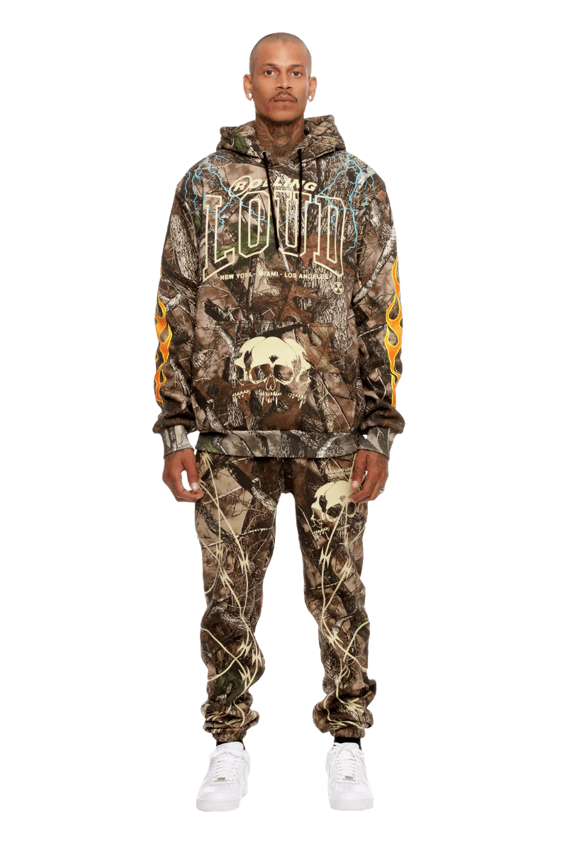 RL Open The Pit Green Hunter Camo Hoodie - Image 9