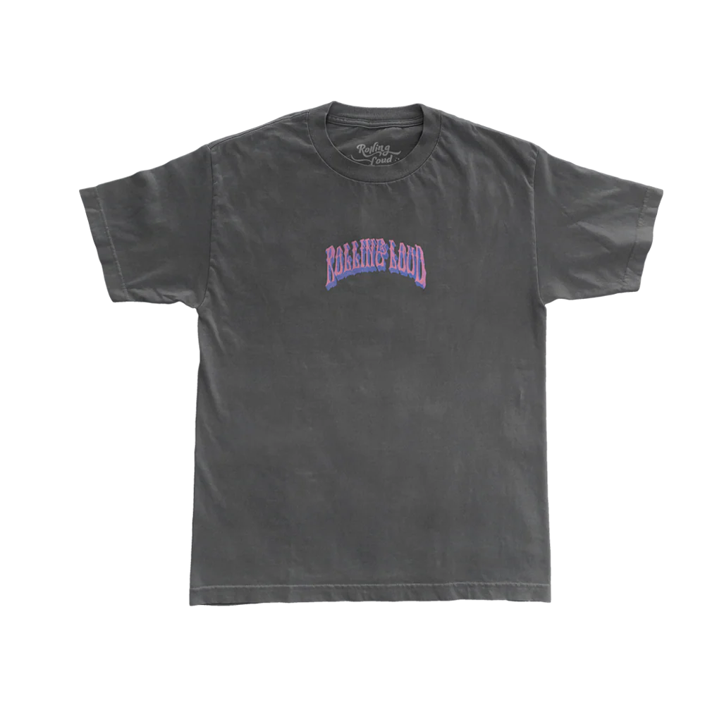 RL Palms T Shirt Grey Miami 22