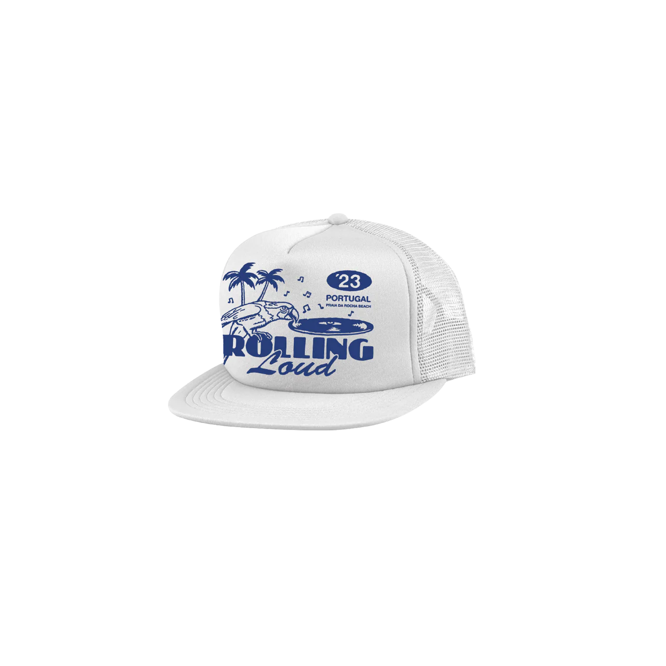RL Portugal 23 Macaw White Trucker Hat