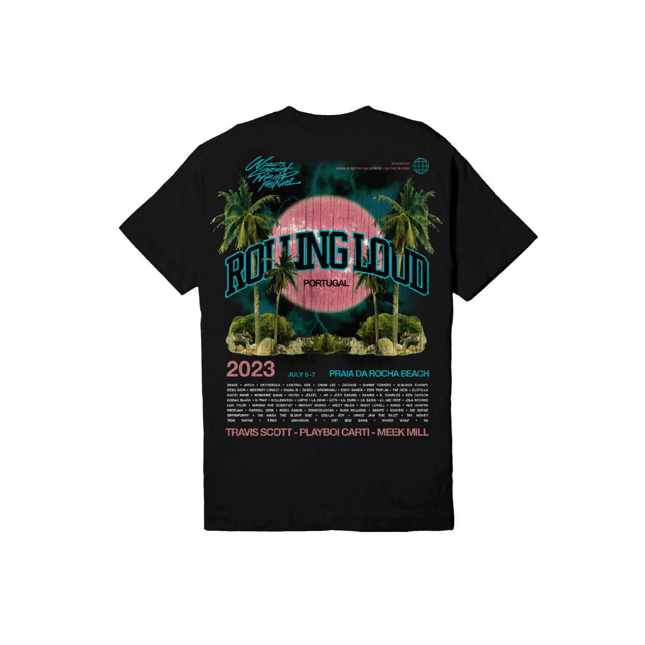 RL Portugal 23 Tropic Thunder Black Lineup Tee